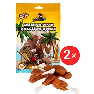Pet Paradise Chicken wrap calcium bones 2 × 75 g - Dog Jerky