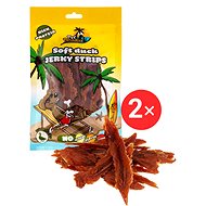 Pet Paradise Soft duck jerky strips 2 × 75 g - Dog Jerky