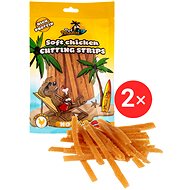 Pet Paradise Soft chicken cutting strips 2 × 75 g - Dog Jerky