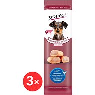 Dokas Chicken rolls with beef filling 3 × 10 g - Dog Treats