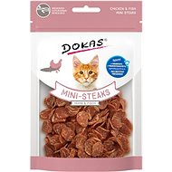 Dokas Chicken and cod mini steaks for cats 25 g - Cat Treats
