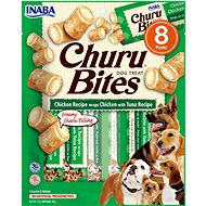 Inaba Churu Dog Bites Chicken pieces with tuna 8 × 12 g - Dog Treats