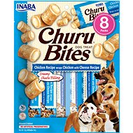 Inaba Churu Dog Bites Chicken Wraps Chicken with Cheese 8 × 12 g - Dog Treats
