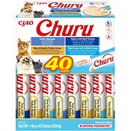 Ciao Churu Cat BOX tuniakový výber  40× 14 g - Maškrty pre mačky
