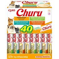 Ciao Churu Cat BOX kurací výber 40× 14 g - Maškrty pre mačky