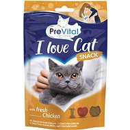 PreVital snack I love cat 60 g - Cat Treats