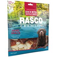 Rasco Premium Delicacy buffalo knots with duck meat 5 cm 500 g - Dog Jerky