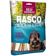 Rasco Premium Delicacy beef sandwich with cod 230 g - Dog Jerky