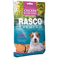 Rasco Premium Chicken and Cod Sushi Delicacy 80 g - Dog Jerky