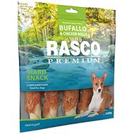 Rasco Premium Delicacy buffalo sticks coated with chicken L 500 g - Dog Jerky