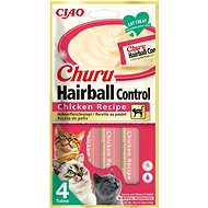 Ciao Churu Hairball Control Chicken Recipe 4 × 14 g - Cat Treats