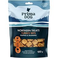 PrimaDog Northern Treats Kúsky morčacieho pre šteňatá a na výcvik 150 g - Sušené mäso pre psov