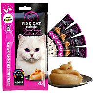 Fine Cat Exclusive cream snack for cats duck & chicken 4 × 15 g - Cat Treats