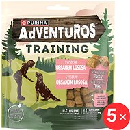 Adventuros Training salmon 5 × 115 g - Dog Treats
