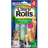 Ciao Churu Cat Rolls Chicken tubes with tuna cream 4 × 10 g - Cat Treats