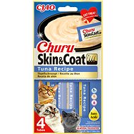 Ciao Churu Cat Skin & Coat Tuna for beautiful coat 4 × 14 g - Cat Treats