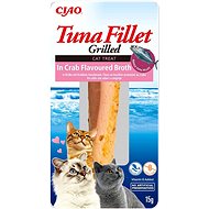 Ciao Churu Cat Tuna fillet in crab broth 15 g - Cat Treats