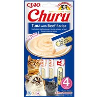 Ciao Churu Cat Tuna and beef puree 4 × 14 g - Cat Treats