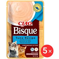 Ciao Churu Cat Bisque Tuna puree 5 × 40 g - Cat Treats