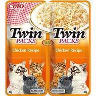 Ciao Churu Cat Twin Packs Chicken in broth 2 × 40 g - Cat Food Pouch