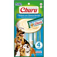 Inaba Churu Dog Chicken puree with cheese 4 × 14 g - Dog Treats