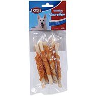 Trixie DentaFun buffalo skin treat wrapped with chicken roll 12 cm 70 g - Dog Treats