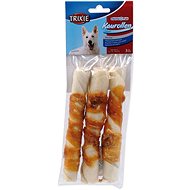 Trixie DentaFun buffalo skin treat wrapped with duck 140 g 3 pcs - Dog Treats