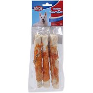 Trixie DentaFun buffalo skin treat chicken rolls 17 cm 3 pcs - Dog Treats