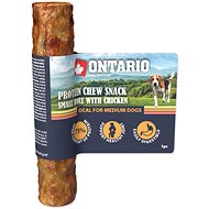 Ontario Protein chicken, chewable roll small 12,7 cm - Dog Treats