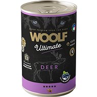 Woolf Ultimate canned Deer with blueberries 400 g - Canned Dog Food
