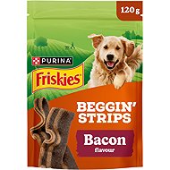Friskies Beggin Strips dog treats, bacon 120g - Dog Treats