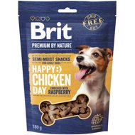 Brit Premium by Nature Dog Semi-moist Snacks Chicken with Raspberry 180 g - Dog Treats