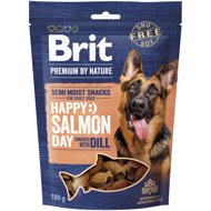 Brit Premium by Nature Dog Semi-moist Snacks Salmon with Dill 180 g - Dog Treats