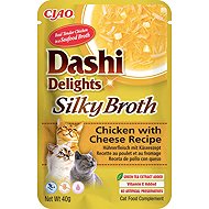 Ciao Dashi Delights Silky Broth Chicken & Cheese 40 g - Cat Food Pouch