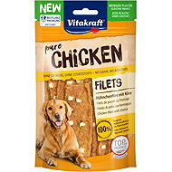 Vitakraft Chicken Fillets chicken with cheese 80 g - Dog Treats