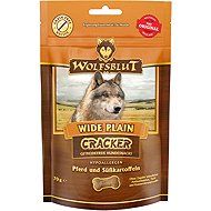 Wolfsblut Dog Cracker Wide Plain horse biscuits 70 g - Dog Treats
