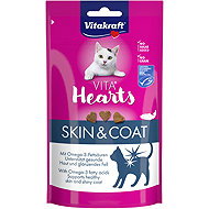 Vitakraft Vita Hearts Skin & Coat salmon 3 × 40 g - Cat Treats