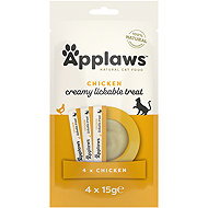 Applaws Puree Cat lick puree chicken 4 × 15 g - Cat Treats