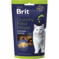 Brit Premium By Nature Cat Pillows Chicken with Catnip 50 g - Cat Treats