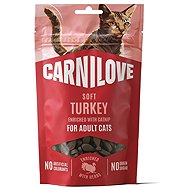 Carnilove Cat Soft Snack Turkey enriched with Catnip 50 g - Cat Treats