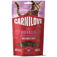 Carnilove Cat Soft Snack Buffalo enriched with Blueberries 50 g - Cat Treats