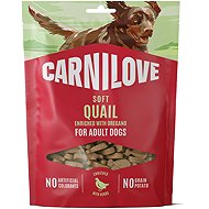 Carnilove Dog Soft Snack Quail enriched with Oregano 200 g - Dog Treats