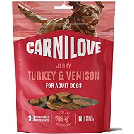 Carnilove Dog Jerky Turkey & Venison 100 g - Dog Treats