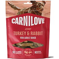 Carnilove Dog Jerky Turkey & Rabbit 100 g - Dog Treats