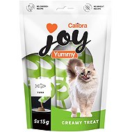 Calibra Joy Cat Yummy Meat Paste with Tuna 5 × 15 g - Cat Treats