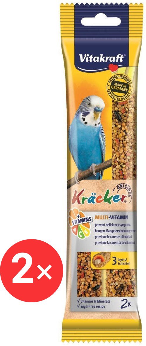 Vitakraft Kracker andulka multivitamin 2 × 2 pcs - Birds Treats