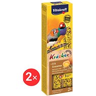 Vitakraft Kracker exotic eggs + grass seeds 2 × 2 pcs - Birds Treats