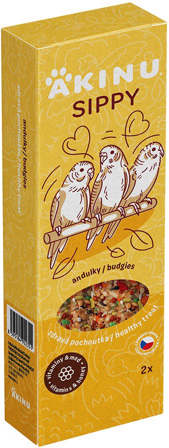 Sippy bar for cherubs vitamin - honey 2pcs - Birds Treats