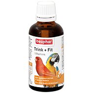 Beaphar Trink Fit vitamin drops for strong bones and beautiful feathers 50 ml - Bird Supplement