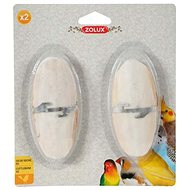 Zolux cuttlebone with holder 2 pcs - Cuttlebone